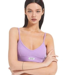 [CRANK] SS 22 BASIC KNIT BRA TOP_PU Best Sellers