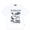 Best Sellers [DUCKDIVE] Summer 22 Speed Harvest T-shirt White