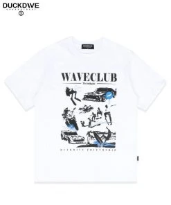 Best Sellers [DUCKDIVE] Summer 22 Speed Harvest T-shirt White
