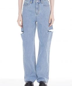 [13MONTH] SS 22 CUTTING JEANS (LIGHT BLUE) Best Sellers
