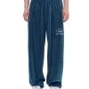 [ARCHIVEBOLD] SS 22 VELOUR SWEAT PANTS (PEACOCK BLUE) Best Sellers