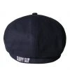 [SLEEPY SLIP] Seasonless LINEN SIGNATURE NAVY NEWSBOY CAP Best Sellers