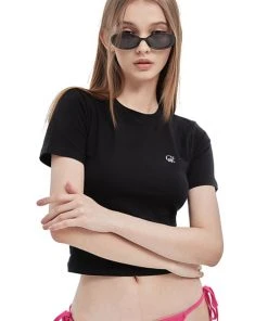 Best Sellers [CRANK] Summer 22 BASIC SMALL LOGO TOP_BK