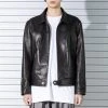 Best Sellers [MASSNOUN] SS 22 LAMBSKIN OVERSIZED BLOUSON MSTLJ001-BK