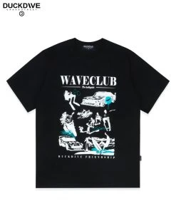 [DUCKDIVE] Summer 22 Speed Harvest T-shirt Black