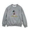 SK8ERROCK Best Sellers [SK8ER ROCK] FW 21 SKELETON MOUSE SWEAT SHIRT GRAY