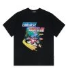[DUCKDIVE] Summer 22 Wave Club F1 T-Shirt Black