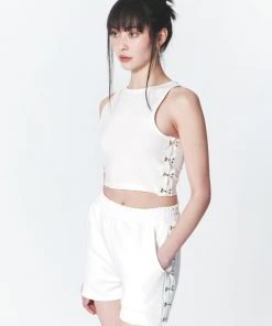 [INPREP] SS 22 Hook N Eye Tank Top White