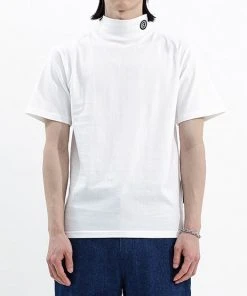 [BASICCOTTON] Summer 22 Turtleneck Half-top - WHITE Best Sellers