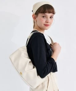 [ANEDIT] Seasonless NEUF PLEATS BAG_Ivory Best Sellers