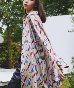 Best Sellers [SORRY TOO MUCH LOVE] FW 21 French Loose Fit Shirts_Multi