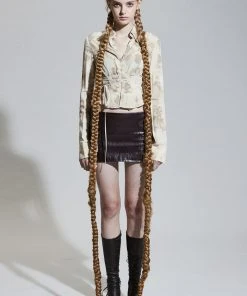 [PAIN OR PLEASURE] FW 21 CORSET SHIRT Beige