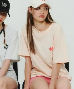 [ROCCI ROCCI] Summer 22 R.O. Alien T-shirt (LIGHT PINK)