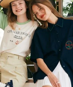 Best Sellers [ANEDIT] Summer 22 Zigzag Shirt_NV