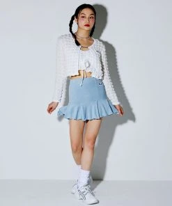 Best Sellers [PLASMASPHERE] SS 22 Volume Cardigan [White]