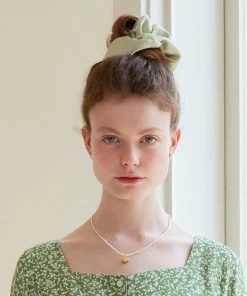 [ANEDIT] Seasonless Crayon Scrunchie_PISTACHIO Best Sellers