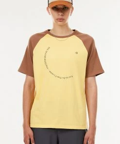 [ANOTHER YOUTH] Summer 22 Knit Raglan Sleeve T - Yellow Best Sellers