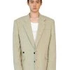 [LECYTO] Summer 22 DADDY FIT 2-BUTTON BLAZER_(YELLOW) Best Sellers