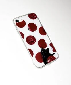 Best Sellers [RURU] Seasonless CAT STICKERPHONE CASE [RED]