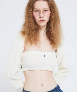 [CRANK] Winter 21 SOFT FUR BOLERO SET_IV