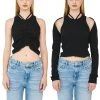 [LECYTO] Summer 22 BOLERO SLEEVELESS 2PCS SET_(BLACK) Best Sellers