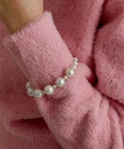 [MIDNIGHT MOMENT] Seasonless Bold Pearl Bracelet