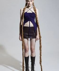 [PAIN OR PLEASURE] FW 21 MORPHO TOP Purple Best Sellers