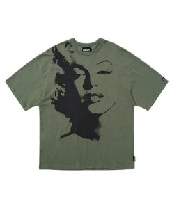 Best Sellers [AJO BY AJO] SS 22 MM Face T-Shirt [KHAKI]