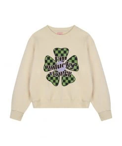 [HIGH SCHOOL DISCO] SS 22 Flower Symbol Sweatshirt_Ivory
