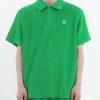 [BASICCOTTON] Summer 22 Terry Half-Top - GREEN