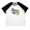 Best Sellers [YOUTHBATH] Summer 22 Raglan Logo Short-sleeved T-shirt_EUGENE BLACK