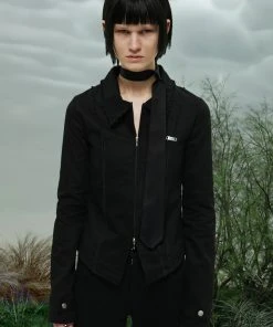 [NACHE] SS 22 RAWCUT SINGLE JACKET - BLACK Best Sellers