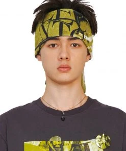 [LECYTO] Seasonless (06.22) POSTER CRACK TERRY TOWEL_(YELLOW) Best Sellers