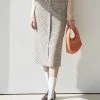[JOORTI] SS 22 J923 Hound-check Skirt (brown) Best Sellers