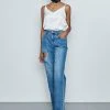 [MAKEATOAST] SS 22 RIPPED DENIM PANTS BLUE Best Sellers