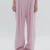 [SAYSRA] Summer 22 LINEN WIDE PANTS, PURPLE