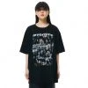[FEVERTIME] SS 22 Citizen Graphic Short-sleeved T-shirt Black