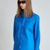 [LO AXUAL] SS 22 OVERFITTED POINT STITCH SHIRT Best Sellers