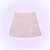 [MOONFAIRY] SS 22 NETTY CHECK WRAP SKIRT-PINK Best Sellers