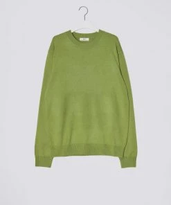 [DWSCOMPANY] SS 22 Cashmere Round Knitwear(Lime) Best Sellers
