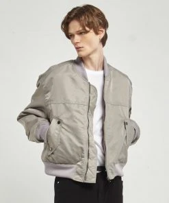 Best Sellers [DWSCOMPANY] SS 22 Oversized MA-1 Jacket(Gray)