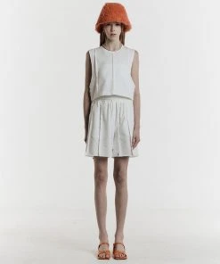 [MEENDERI] SS 22 MEENDERI SHORT PANTS - WHITE Best Sellers