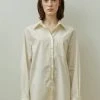 [STEP AROUND] SS 22 Classic Solid Shirt_CREAM