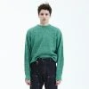 [LA MER MA MAISON] SS 22 3 COLORING KNIT GREEN