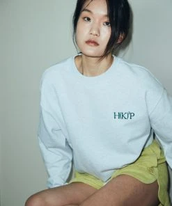 HOKUSPOKUS Best Sellers [HOKUS POKUS] SS 22 HK2P Sweatshirt / White Melange