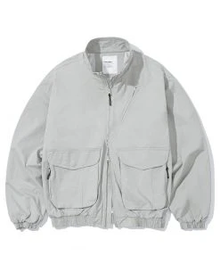 Best Sellers [CODEGRAPHY] SS 22 Utility Short Jacket_GRAY