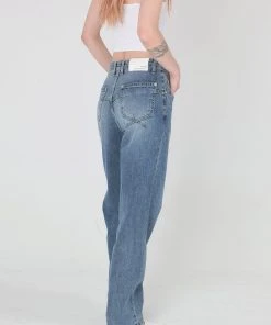 [SSERPE] SS 22 Sserpe X Dilettantisme - Mid Washing Semi Baggy Denim Pants Best Sellers