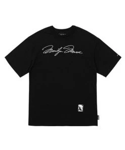[AJO BY AJO] SS 22 MM Signature T-Shirt [BLACK]