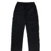 [DUCKDIVE] Summer 22 Accentuated Sim Puckering Pants Black/Black Best Sellers