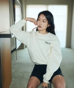 HOKUSPOKUS [HOKUS POKUS] SS 22 HK2P Sweatshirt / Ecru